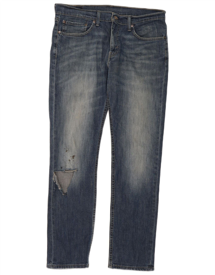 Levi's Herren Slim Jeans W34 L32 Blau