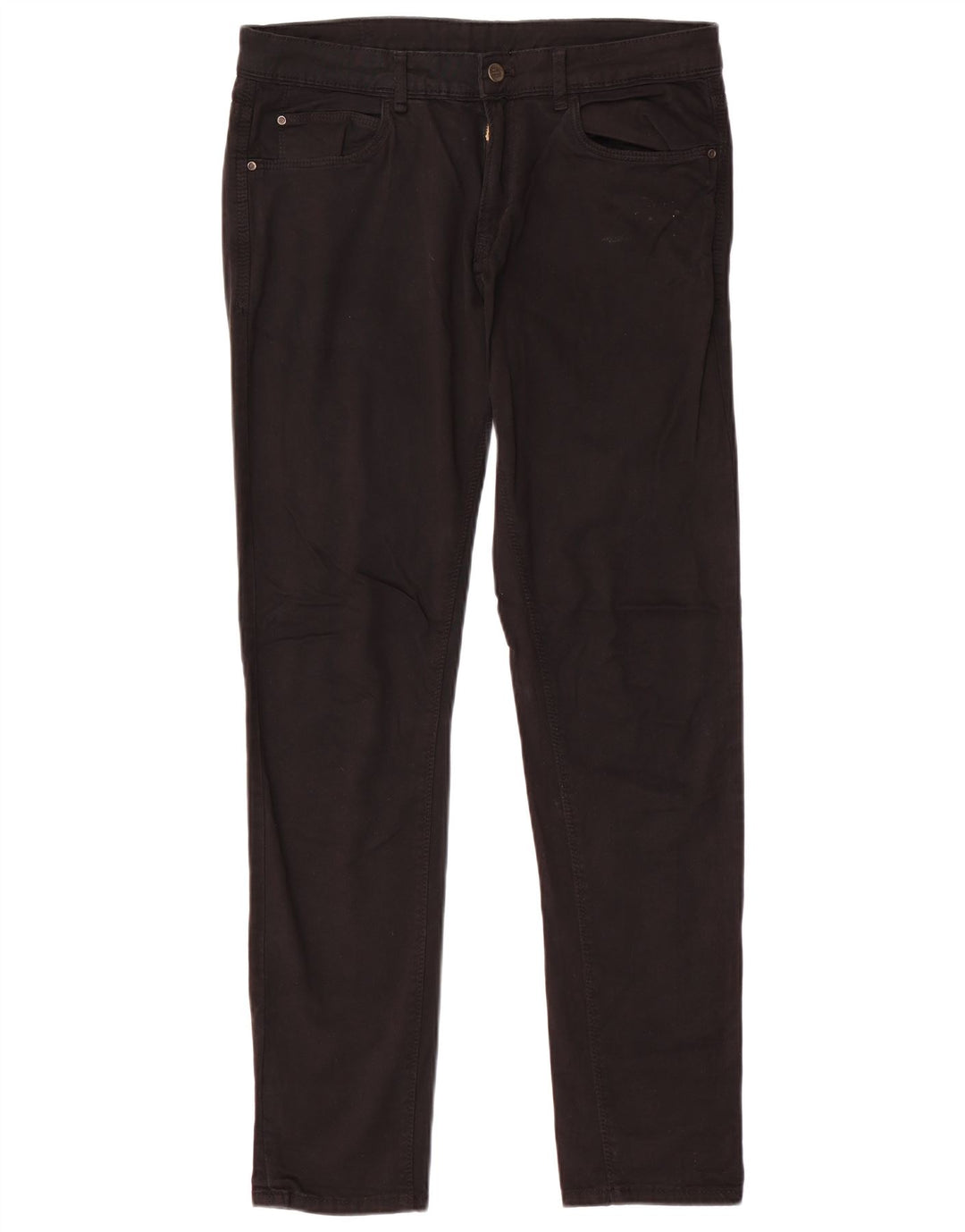 Zara Herren Slim Freizeithose EU 40 Medium W31 L32 Schwarz