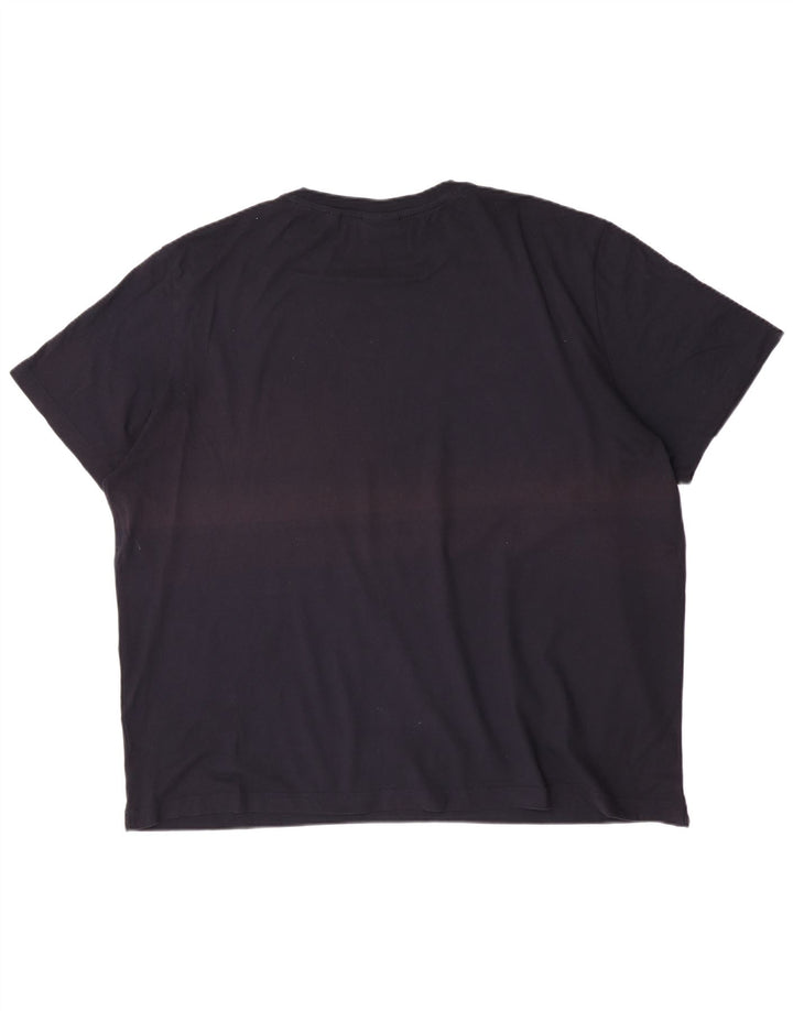 Gant Herren T-Shirt Top 5XL Marineblau
