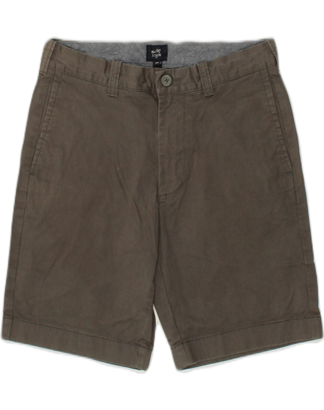 J. CREW Womens Chino Shorts W29 Medium Grey Cotton | Vintage J. Crew | Thrift | Second-Hand J. Crew | Used Clothing | Messina Hembry 