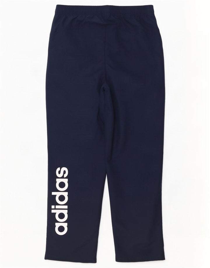 Adidas Herren-Trainingshose mit Grafik, groß, marineblau, Polyester