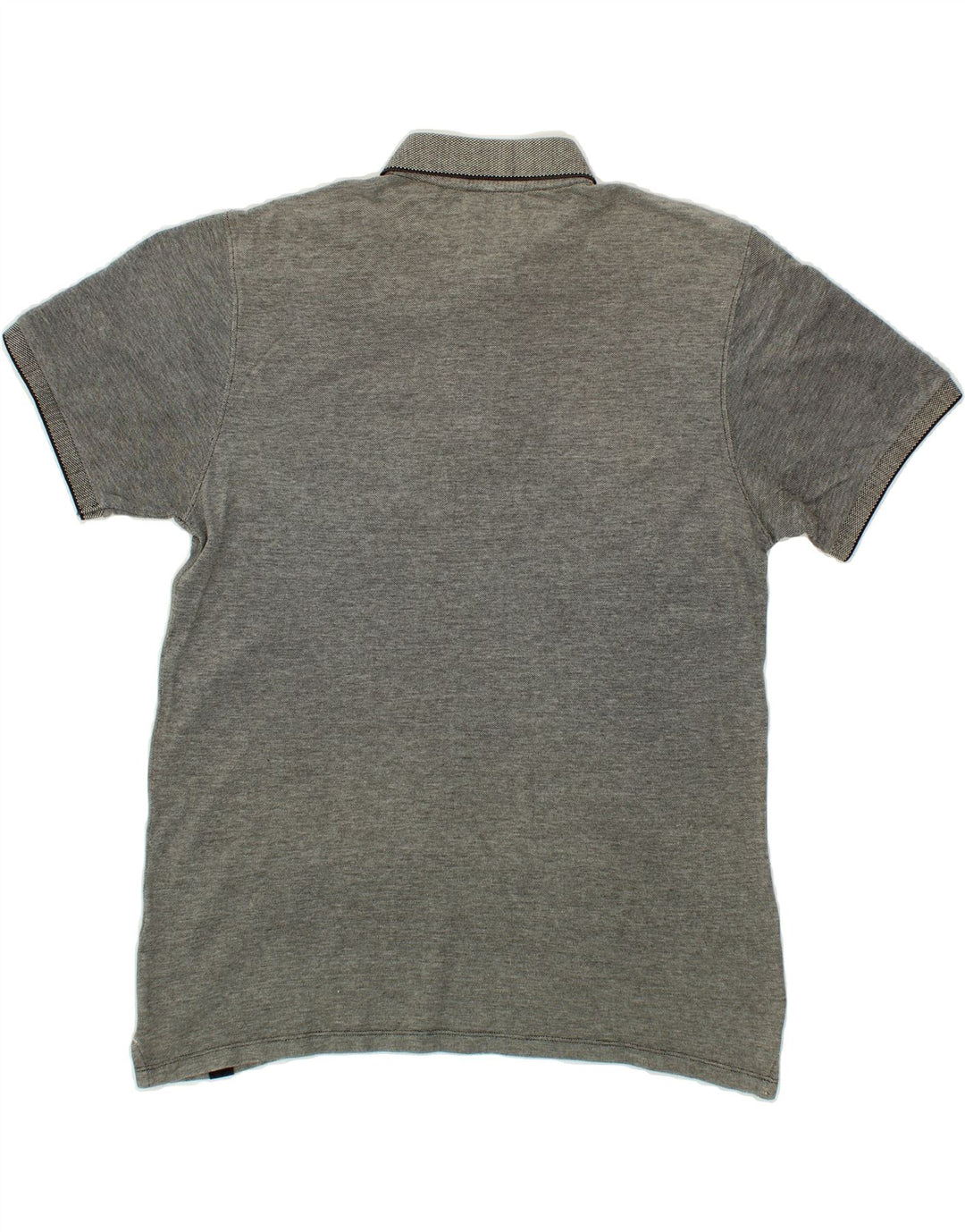 LEE Mens Polo Shirt Medium Grey Vintage Lee and Second-Hand Lee from Messina Hembry 
