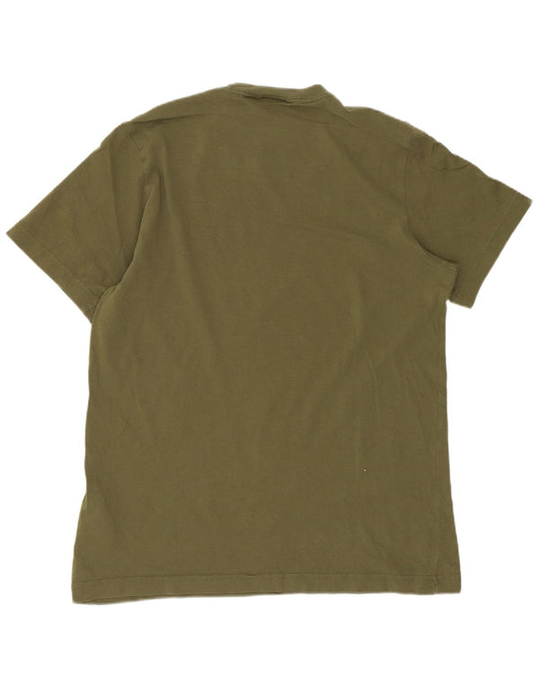 Adidas Herren Regular Graphic T-Shirt Top XS Khaki Baumwolle