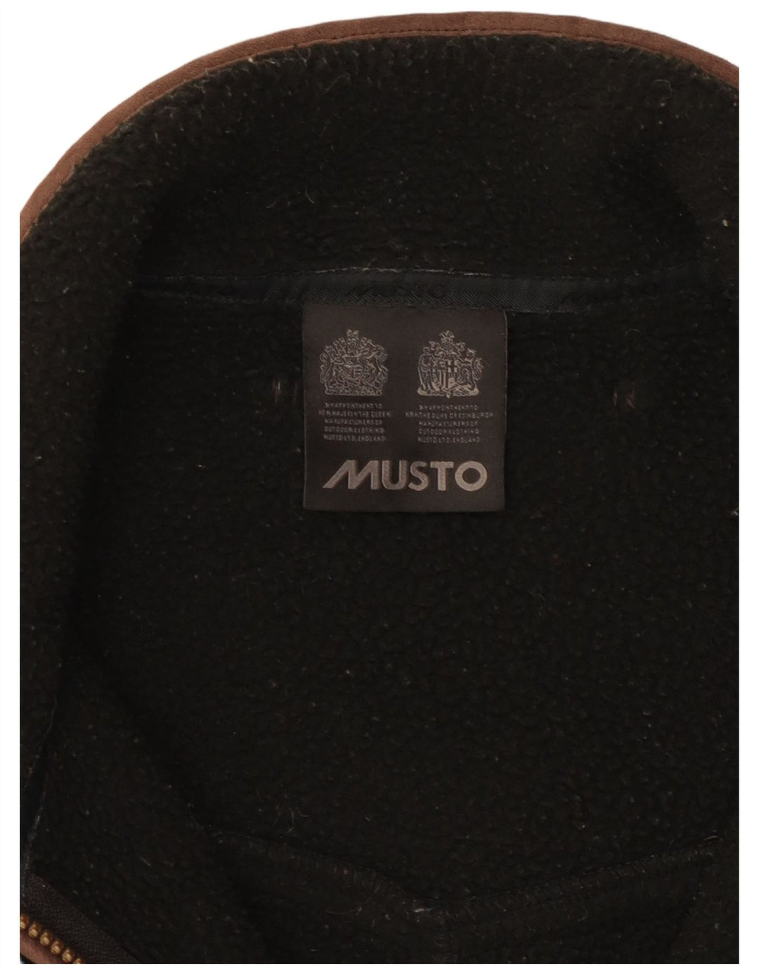 MUSTO Herren Fleeceweste UK 42 XL Schwarz