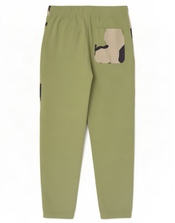 Adidas Womens Tracksuit Trousers Joggers UK 12 Medium Green Camouflage