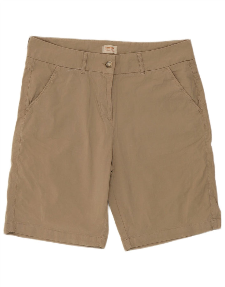 CARRERA Damen Chinoshorts IT 46 Large W31 Beige Baumwolle