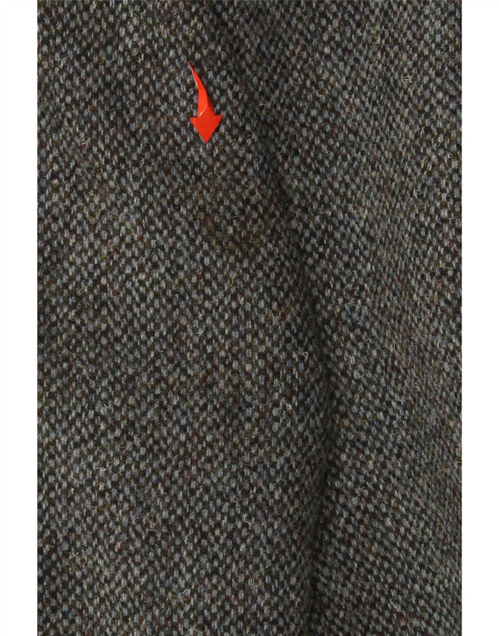 Bhs Herren-Blazer mit normaler Passform und 2 Knöpfen, UK 42, XL, graue Schurwolle