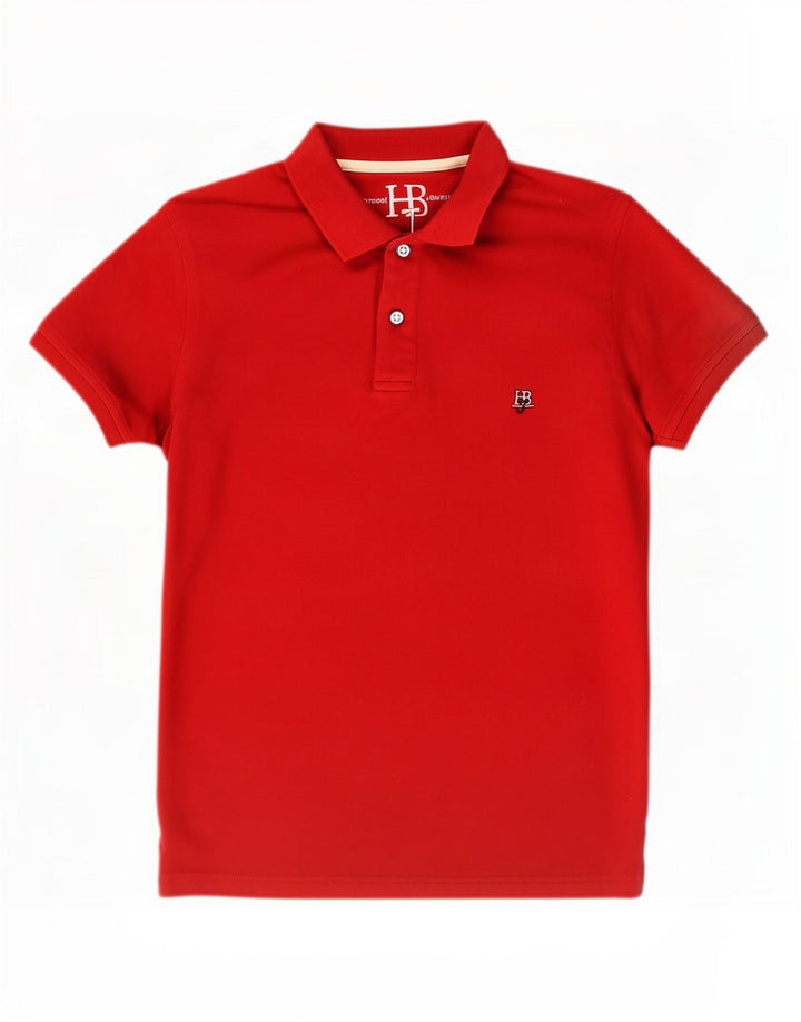 Harmont & Blaine Herren-Poloshirt, klein, rote Baumwolle