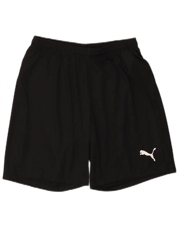PUMA Herren Sportshorts Medium Schwarz Polyester
