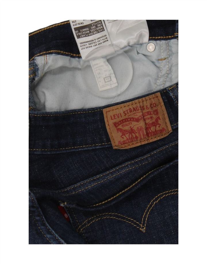 Levi's Damen Bootcut Jeans W28 L30 Blaue Baumwolle
