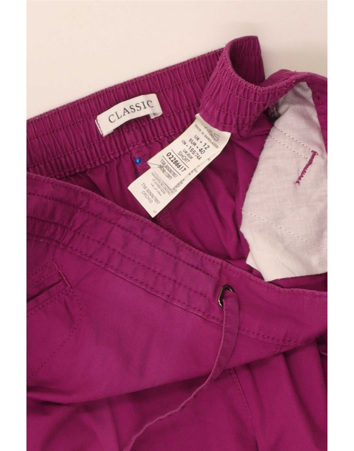Marks & Spencer Damen Caprihose UK 12 Medium W30 L18 Lila
