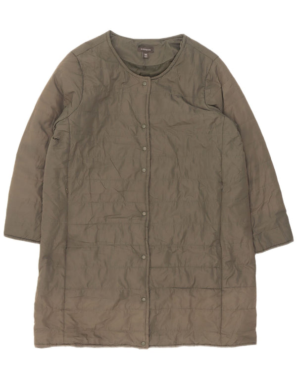 Marks & Spencer Damen Autograph Loose Fit Wattierter Mantel UK 18 XL Khaki