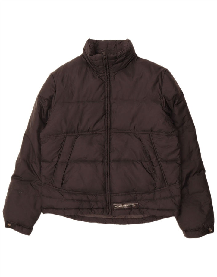 Gas Herren Wattierte Jacke UK 42 XL Schwarz Polyamid
