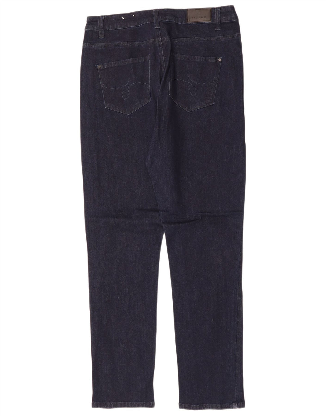 JIGSAW Damen Slim Jeans UK 14 Large W32 L31 Marineblau