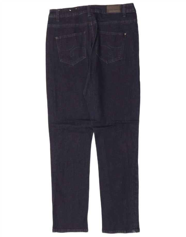 JIGSAW Damen Slim Jeans UK 14 Large W32 L31 Marineblau