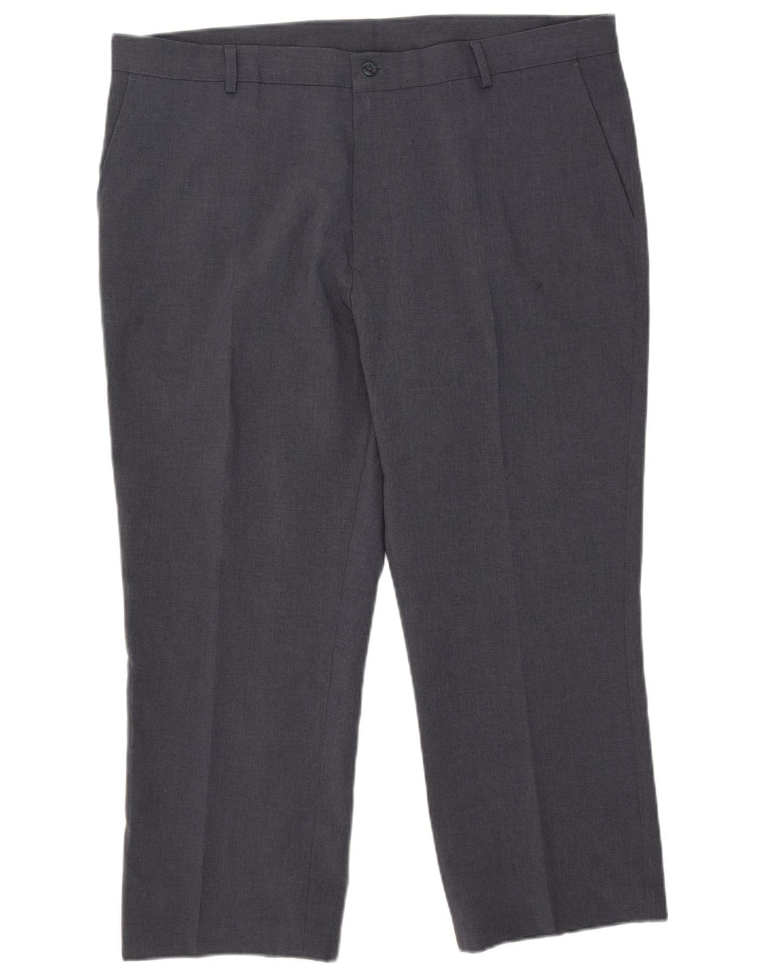 Gerade geschnittene Herrenhose von Farah, W42, L27, Grau, Polyester