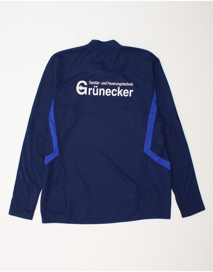 Adidas Herren Climacool Graphic Top Langarm XL Marineblau Polyester