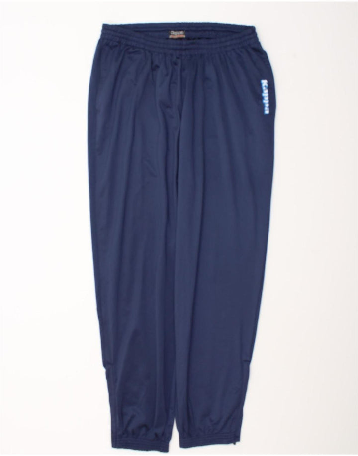 Kappa Herren-Trainingsanzug, 2XL, Marineblau, Polyester