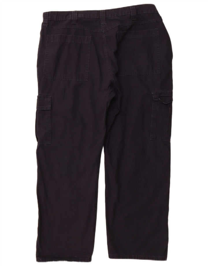 WRANGLER Gerade Cargohose für Herren, W40, L30, marineblaue Baumwolle