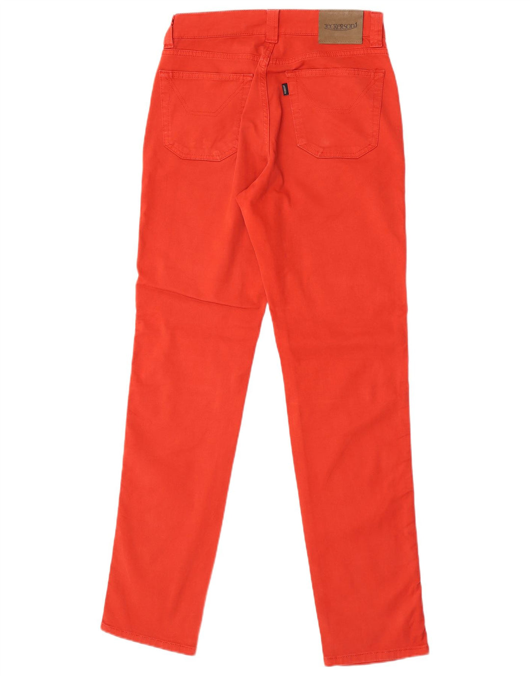 Jeckerson Damen Slim Jeans W30 L32 Rote Baumwolle