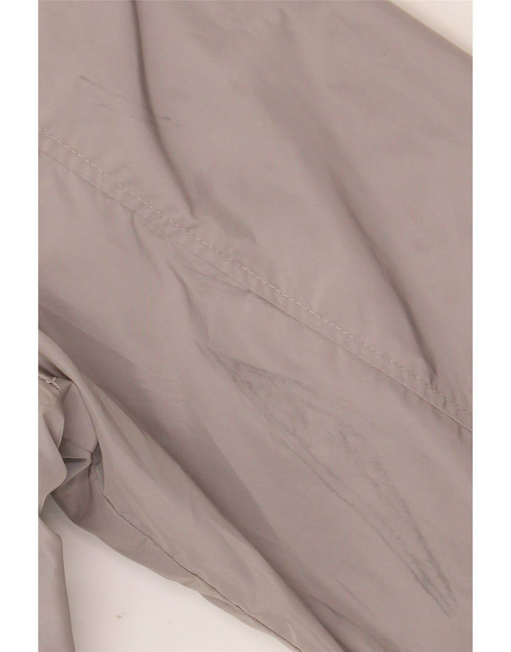CARRERA Herren-Utility-Jacke mit Kapuze, reguläre Passform, UK 40, großes graues Polyester