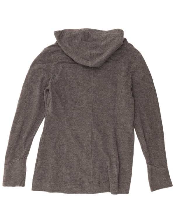 The North Face Damen-Cardigan mit Kapuze, offen, UK 16, Größe L, Grau, Baumwolle