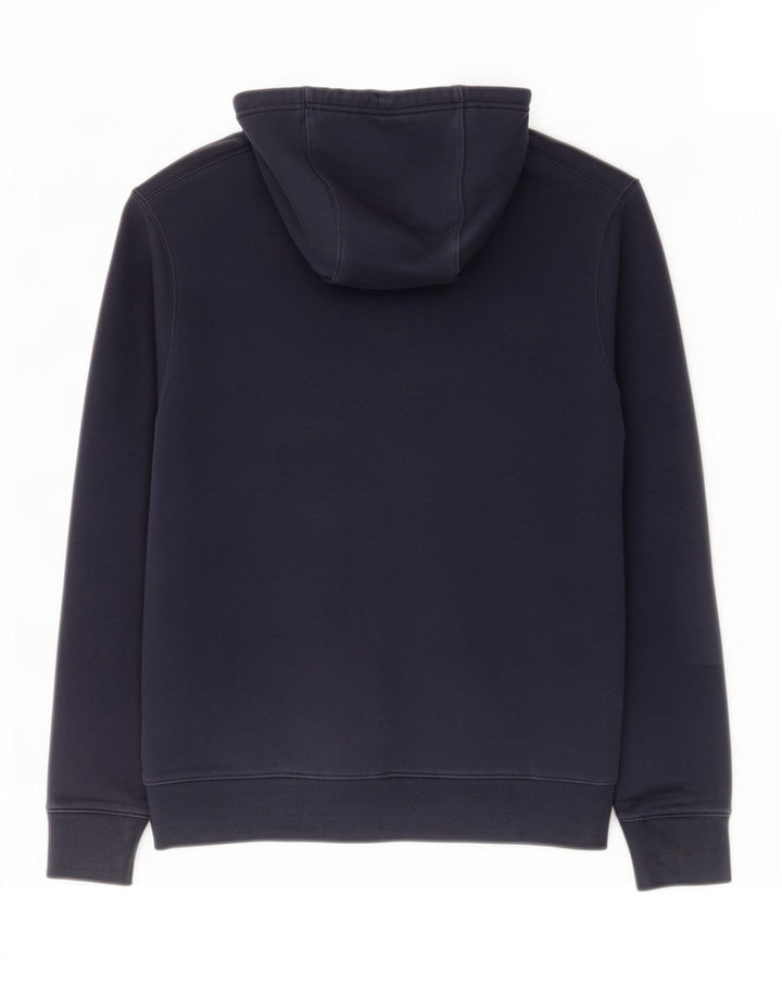 Tommy Hilfiger Herren-Kapuzenpullover mit Reißverschluss, mittlere marineblaue Baumwolle