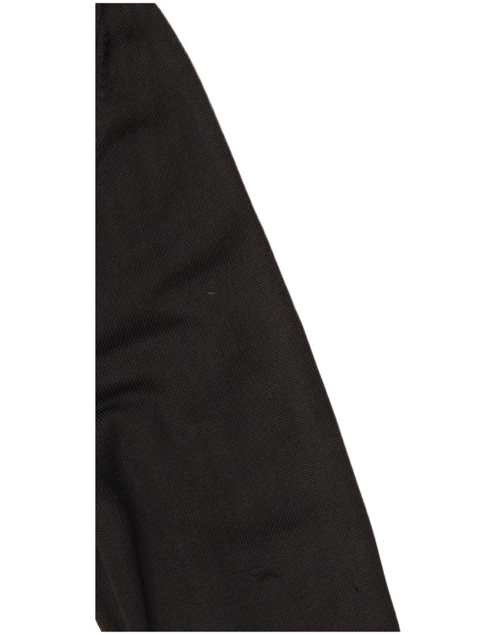 Marks & Spencer Damen-Cardigan mit durchgehendem Reißverschluss, Gr. 12, Mittelschwarz, Viskose