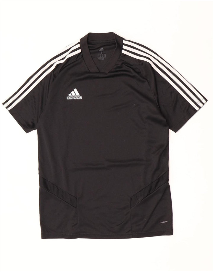 Adidas Herren Climacool T-Shirt Top Small Schwarz Polyester