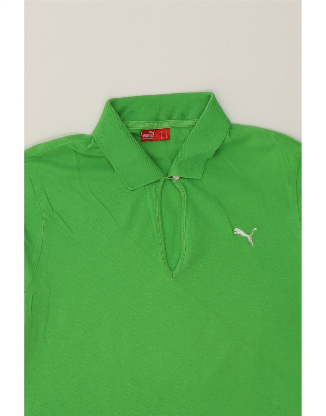 PUMA Womens Polo Shirt UK 16 Large  Green Vintage Puma and Second-Hand Puma from Messina Hembry 