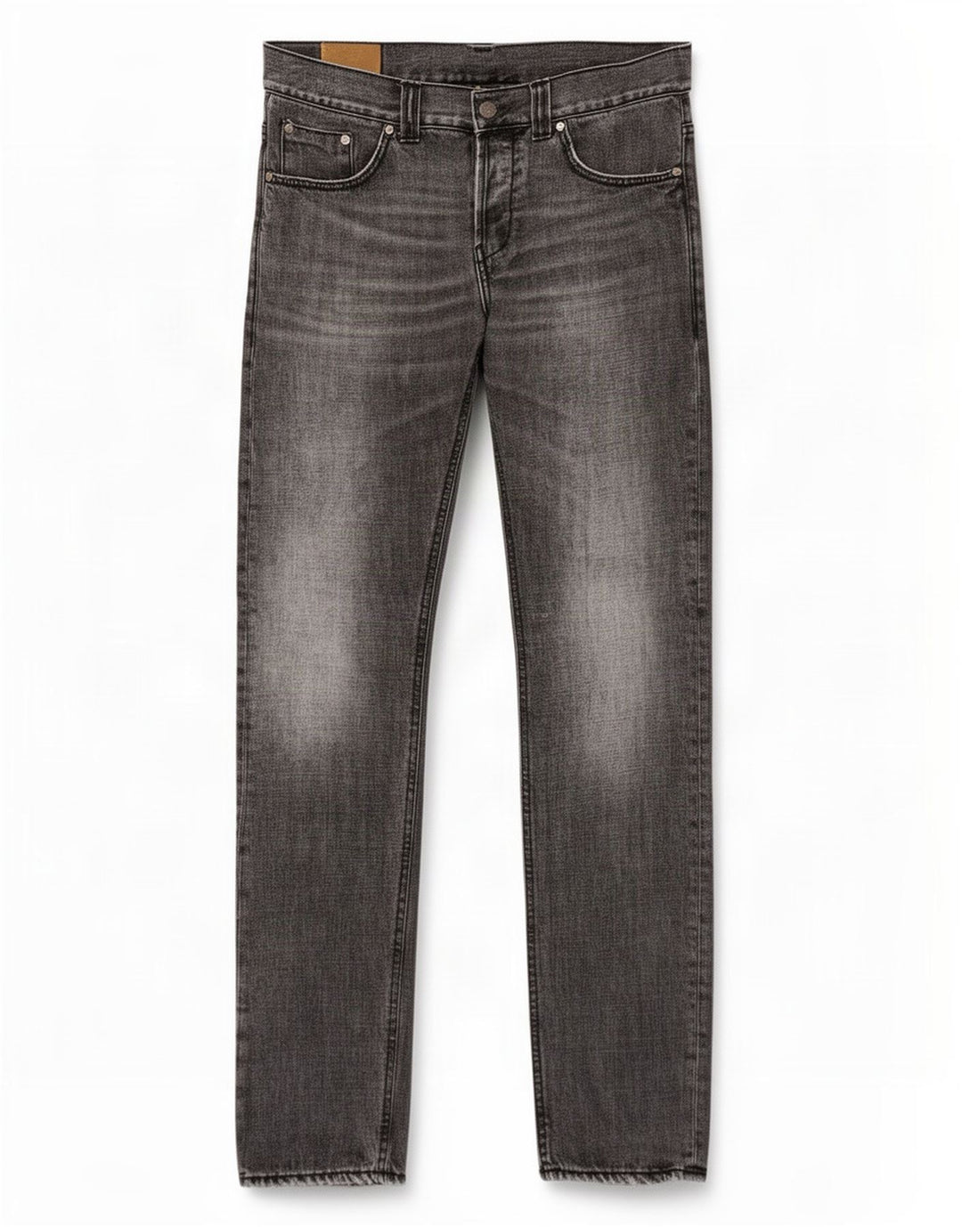 Dondup Herren Skinny Jeans W34 L34 Graue Baumwolle