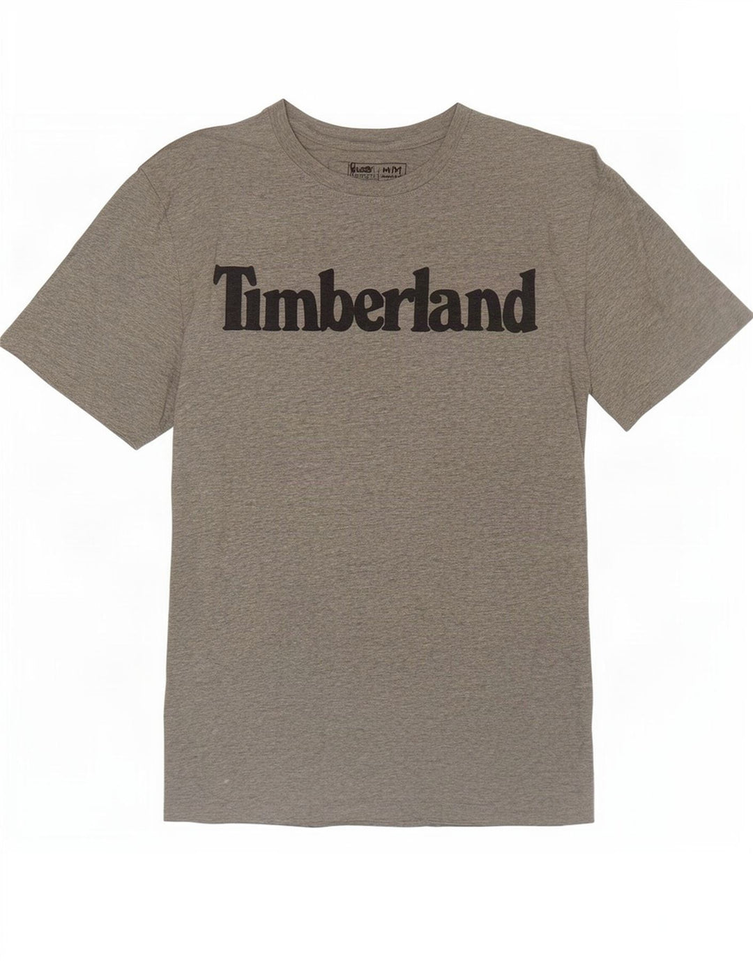Timberland Herren-T-Shirt mit normaler Passform, mittelgrauer Baumwolle