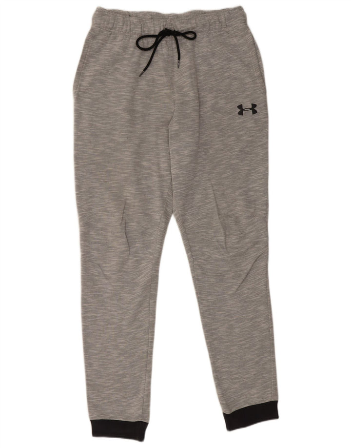 UNDER ARMOUR Herren Cold Gear Trainingshose Jogger Large Grau Meliert