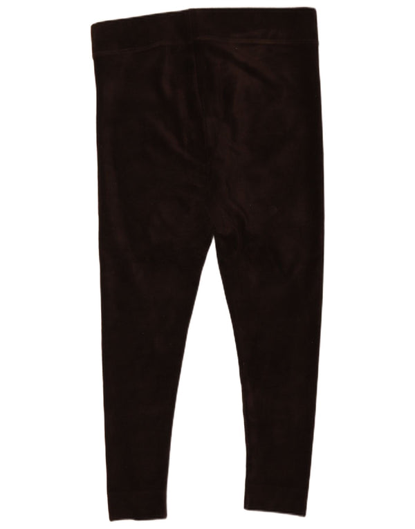Marks & Spencer Damen Cord-Leggings UK 16 Large Braun Baumwolle