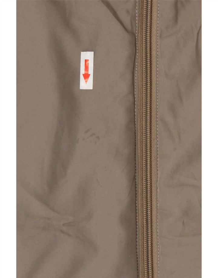 Kappa Herren Wattierte Jacke UK 40 Large Braun Polyamid