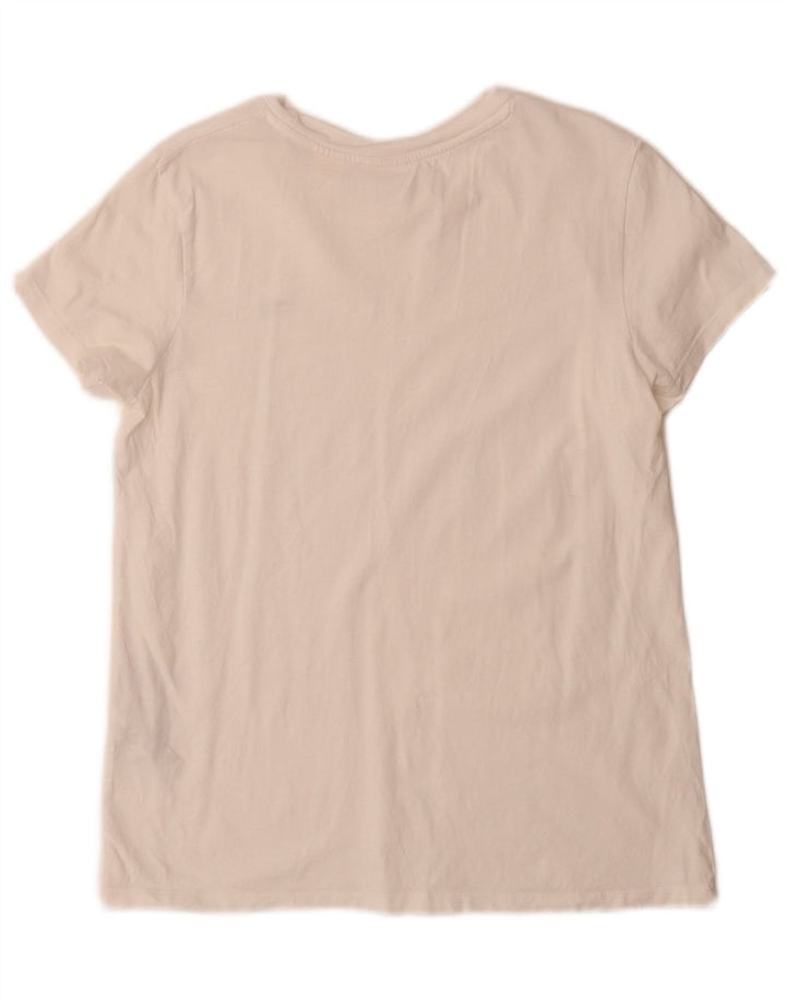 Levi's Herren-T-Shirt-Oberteil aus mittelweißer Baumwolle