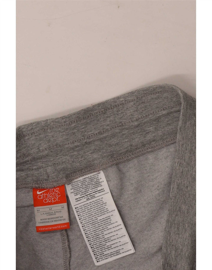 Nike Damen-Trainingshose, UK 14, mittelgrau gefleckte Baumwolle