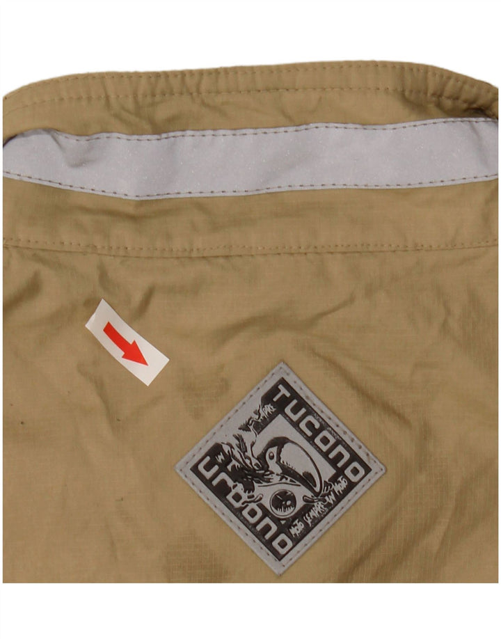 Tucano Urbano Damen Übergroße Utility-Jacke UK 6 XS Beige Polyester