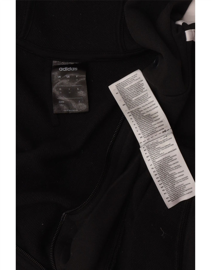 Adidas Herren Climalite Zip Hoodie Pullover Medium Schwarz Polyester