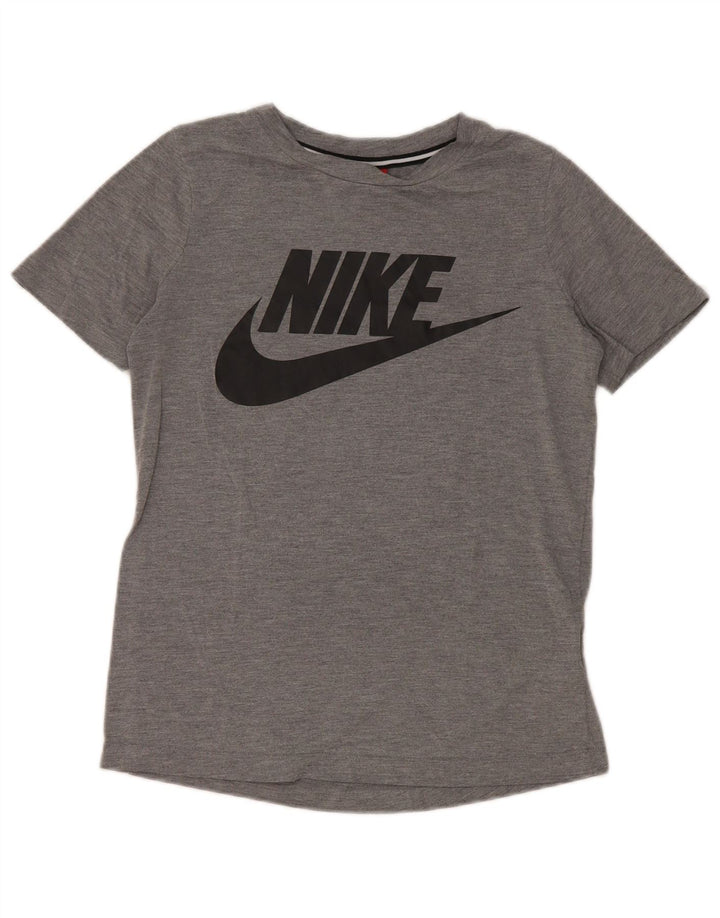 Nike Herren-T-Shirt mit Grafik, XS, grau, Polyester