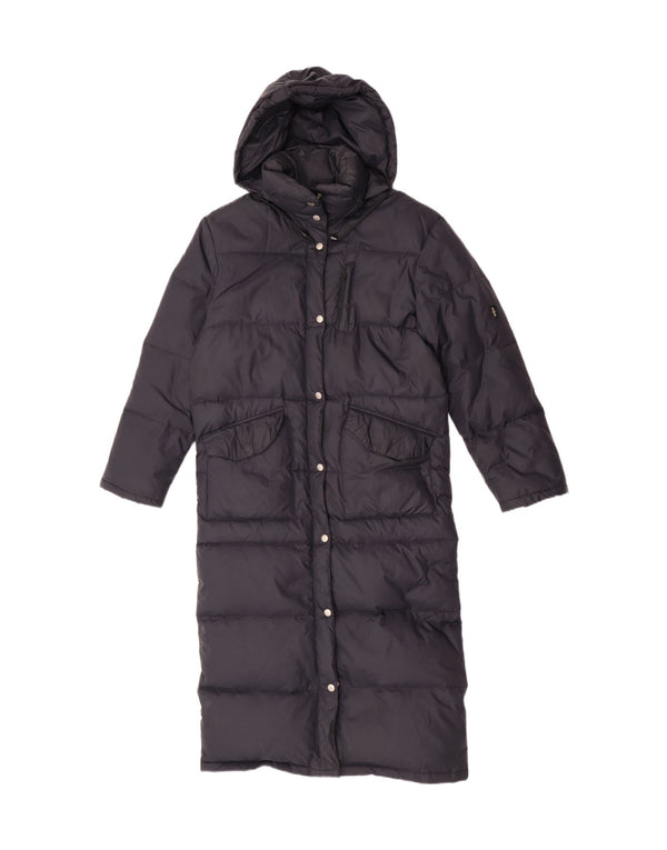 Bomb Boogie Damen-Kapuzen-Übergröße, gepolsterter Mantel, UK 6, XS, Marineblau, Nylon