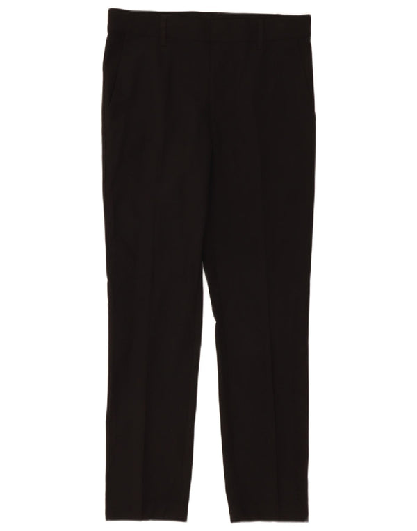 Marks & Spencer Gerade Chino-Hose für Jungen, 12–13 Jahre, W30, L27, Schwarz