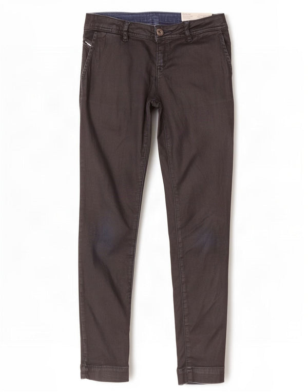 Diesel Mädchen Super Slim Skinny Jeans 11–12 Jahre W26 L25 Grau