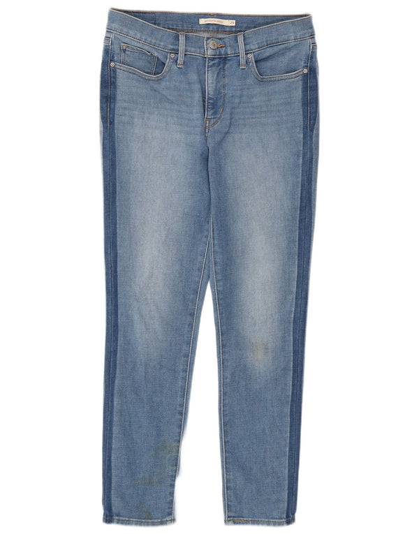 Levi's Damen 311 Shaping Skinny Jeans W29 L27 Blaue Baumwolle