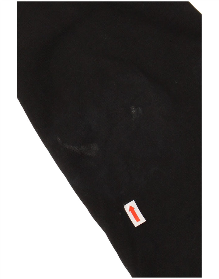 CALVIN KLEIN JEANS Damen Grafik-Sweatshirt-Pullover UK 16 Large Schwarz