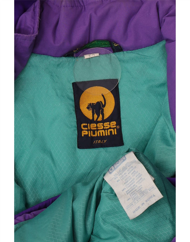 Ciesse Piumini Herren Wattierte Jacke IT 50 Medium Lila Polyester