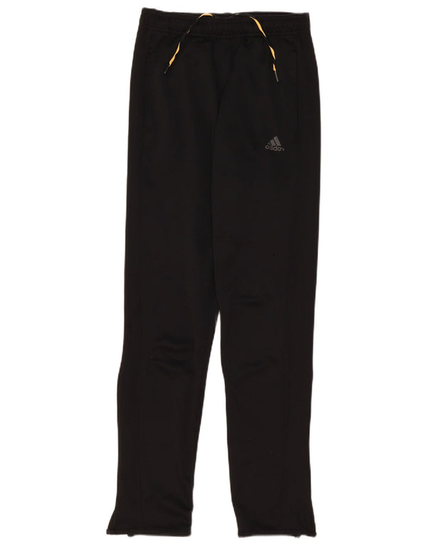 Adidas Jungen Climalite Trainingshose 13–14 Jahre, schwarzes Polyester