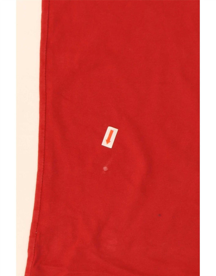 Vans Herren-T-Shirt mit klassischer Passform, mittelroter Baumwolle