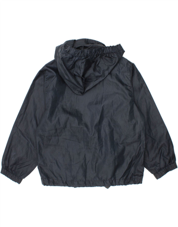 BRUGI Boys Hooded Rain Jacket 3-4 Years Navy Blue Vintage Brugi and Second-Hand Brugi from Messina Hembry 
