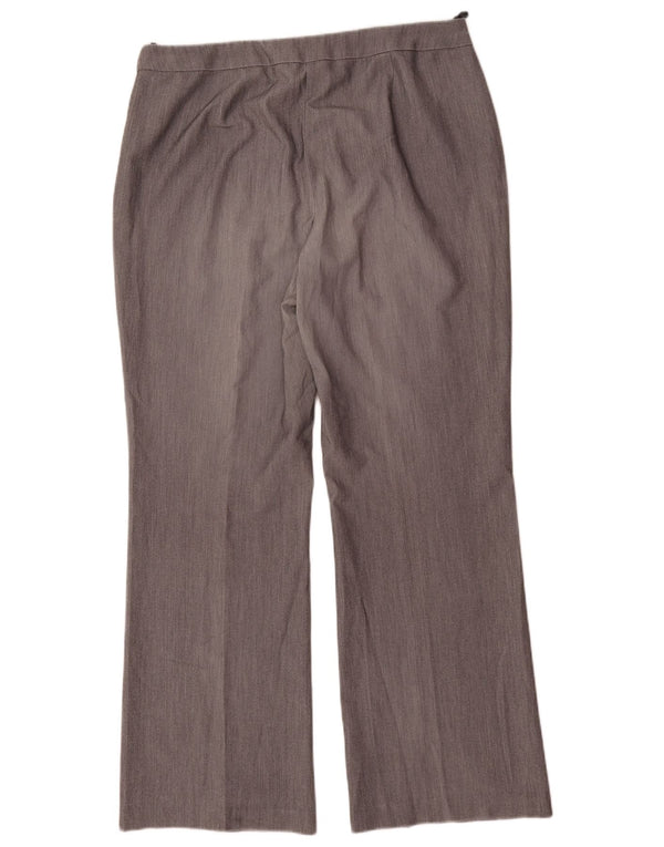 Marks & Spencer Damen Bootcut-Anzughose UK 16 Large W32 L32 Grau